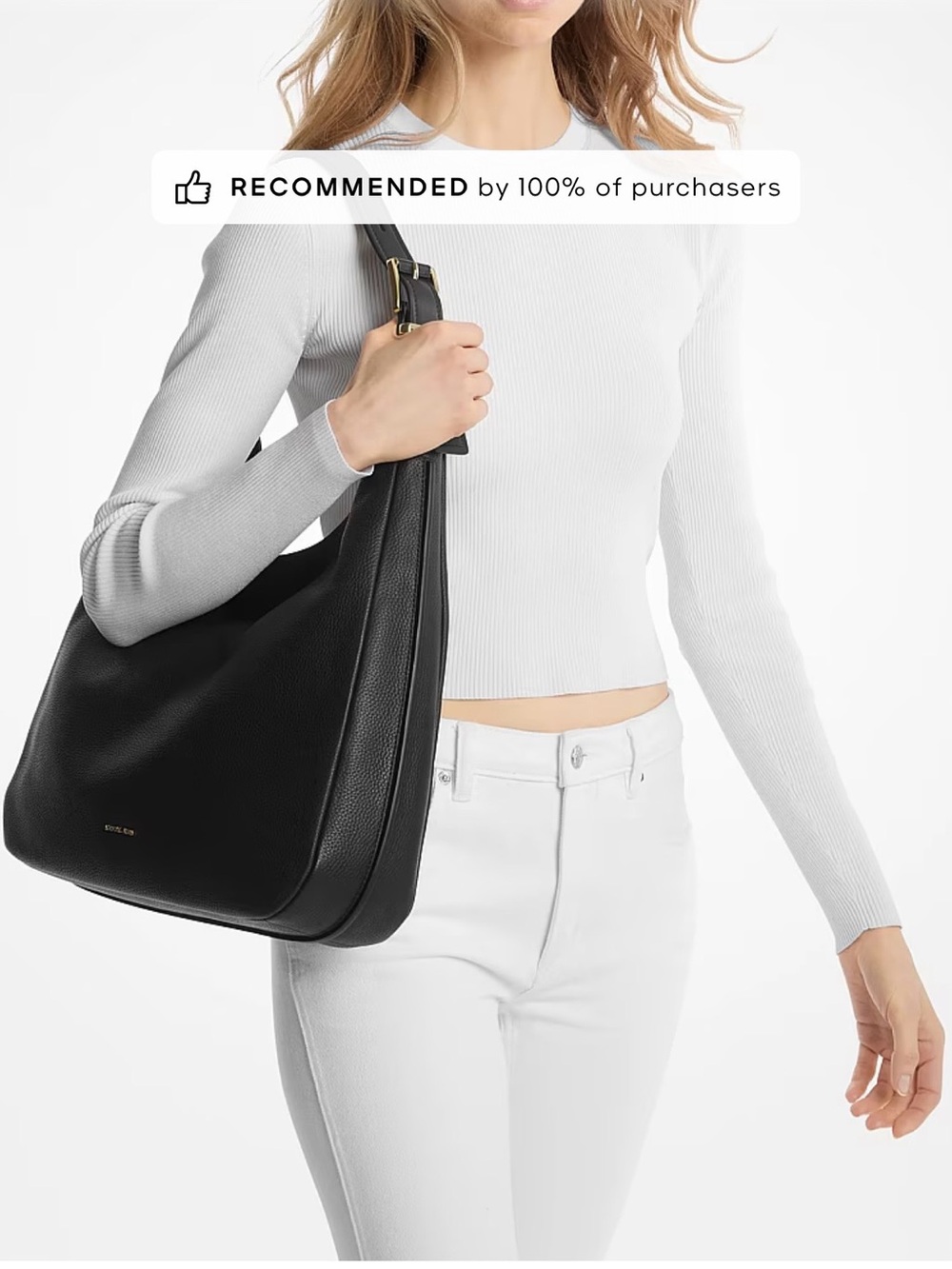 Michael Kors Nolita Large leather Hobo Shoulder Bag - Picture 4 of 16